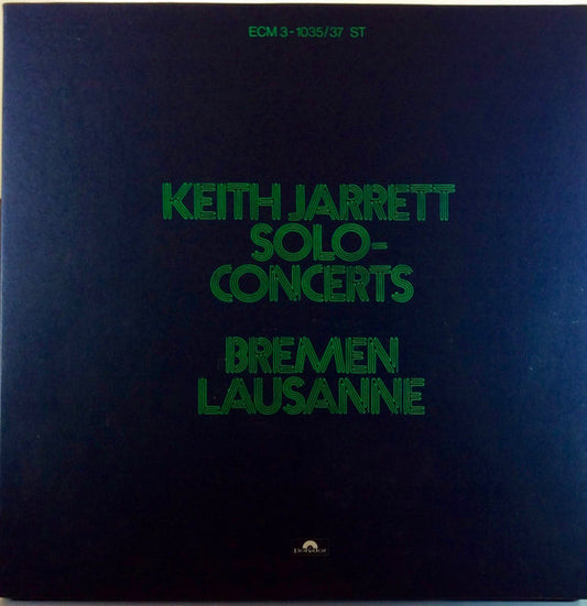 Keith Jarrett : Solo Concerts: Bremen / Lausanne (3xLP + Box)