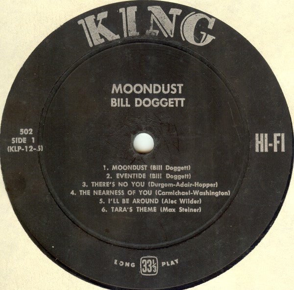 Bill Doggett : Moon Dust (LP, Album, Mono)