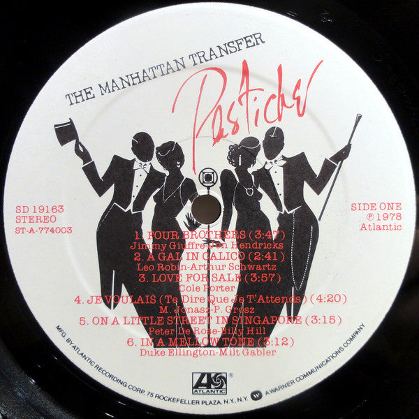 The Manhattan Transfer : Pastiche (LP, Album, PRC)