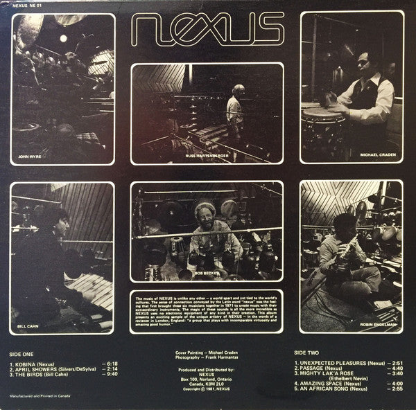 Nexus (18) : Music Of Nexus (LP, Album)