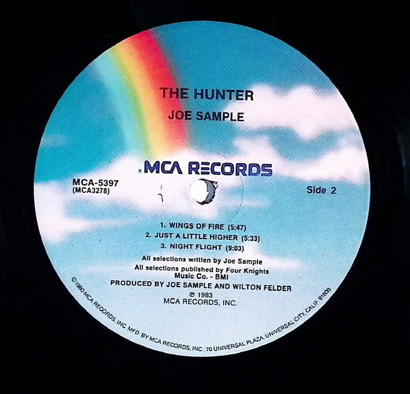 Joe Sample : The Hunter (LP, Album, Pin)