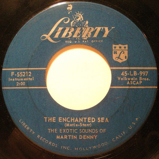 Martin Denny : The Enchanted Sea / Stranger In Paradise (7")