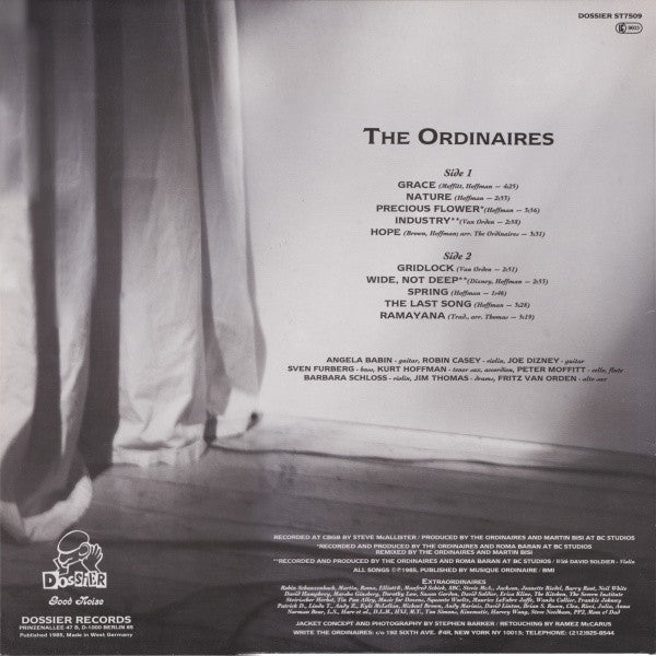 The Ordinaires : The Ordinaires (LP, Album)