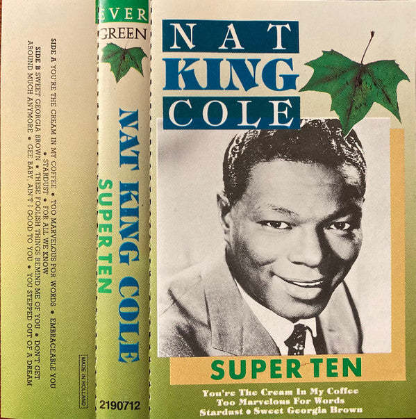 Nat King Cole : Super Ten (Cass, Comp)