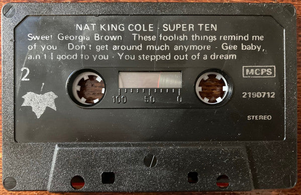 Nat King Cole : Super Ten (Cass, Comp)