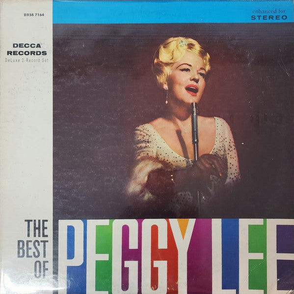 Peggy Lee : The Best Of Peggy Lee (2xLP, Comp, RE)