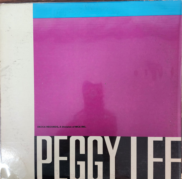 Peggy Lee : The Best Of Peggy Lee (2xLP, Comp, RE)