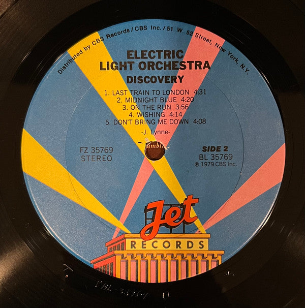 Electric Light Orchestra : Discovery (LP, Album, Ter)