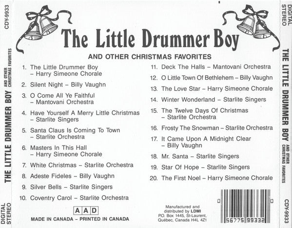 Various : The Little Drummer Boy And Other Christmas Favorites (CD, Comp)