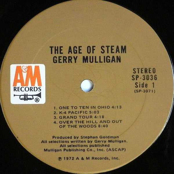 Gerry Mulligan : The Age Of Steam (LP, Album)