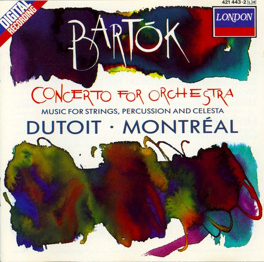 Béla Bartók - Charles Dutoit, L'Orchestre Symphonique De Montreal : Concerto For Orchestra / Music For Strings, Percussion And Celesta (CD, Album)