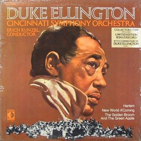 Duke Ellington, Cincinnati Symphony Orchestra, Erich Kunzel : Harlem / New World A'Coming / The Golden Broom And The Green Apple (LP, Album + 7", Ltd)