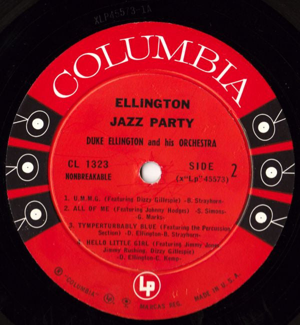 Duke Ellington And His Orchestra : Ellington Jazz Party (LP, Album, Mono)