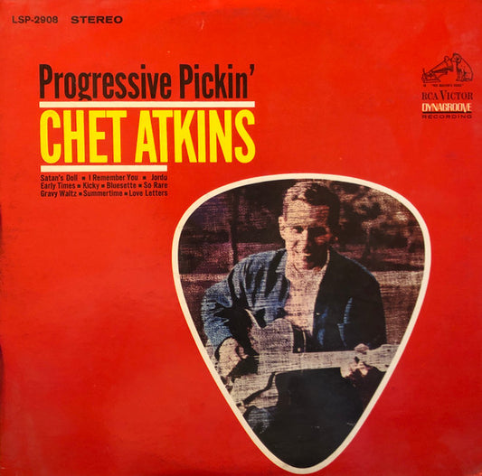 Chet Atkins : Progressive Pickin' (LP, Album, Hol)