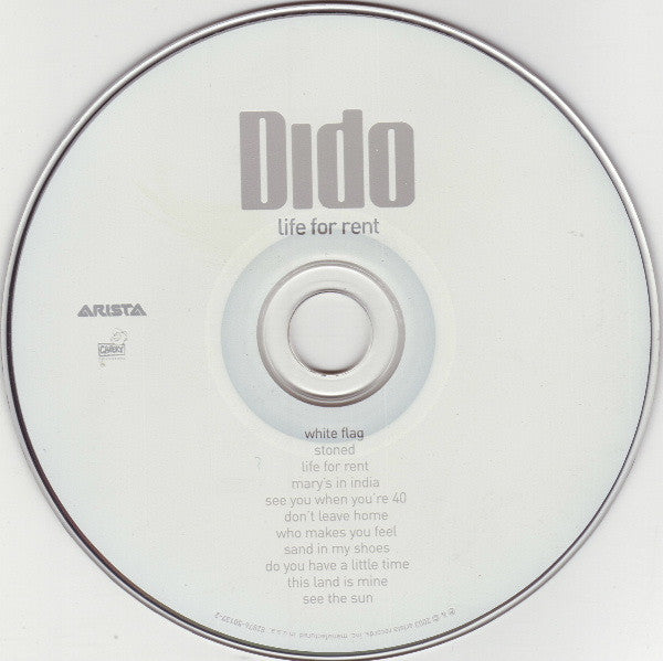 Dido : Life For Rent (CD, Album, SPU)