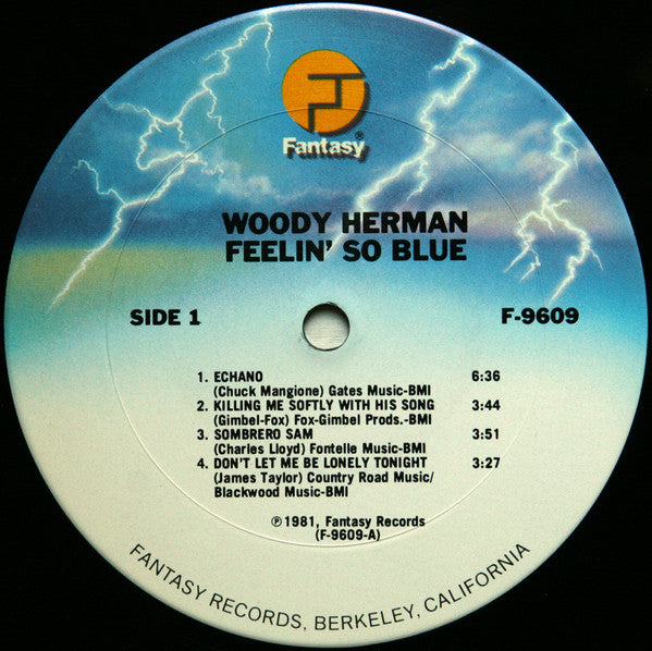 Woody Herman : Feelin' So Blue (LP, Album)