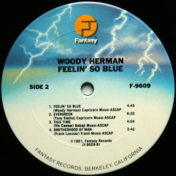 Woody Herman : Feelin' So Blue (LP, Album)