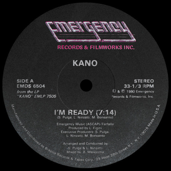 Kano : I'm Ready (12")