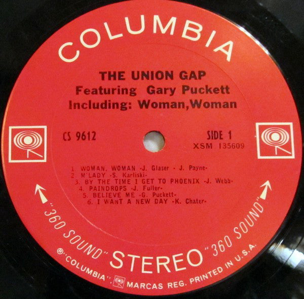 Gary Puckett & The Union Gap : Woman, Woman (LP, Album, Ter)