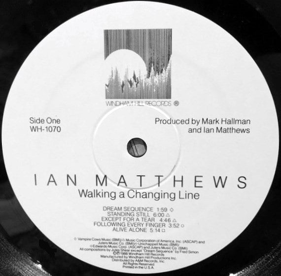 Iain Matthews : Walking A Changing Line (LP, Album)