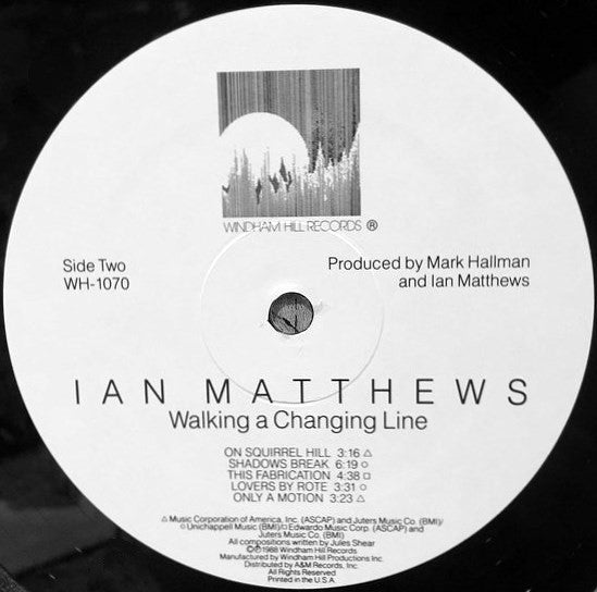 Iain Matthews : Walking A Changing Line (LP, Album)