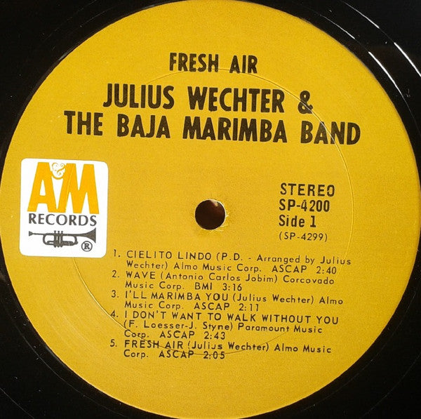 Julius Wechter And Baja Marimba Band : Fresh Air (LP, Album)