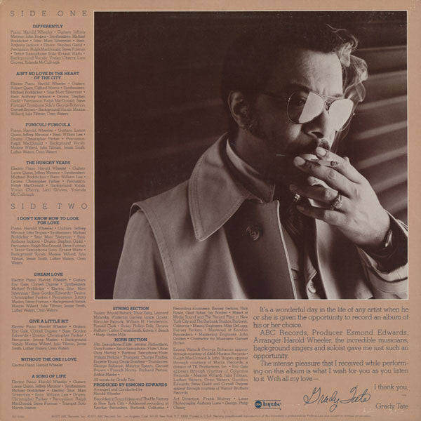 Grady Tate : Master Grady Tate (LP, Album)