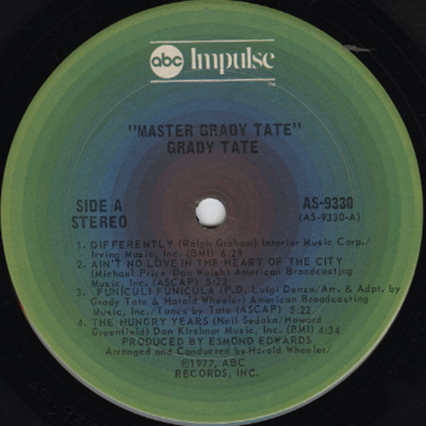 Grady Tate : Master Grady Tate (LP, Album)