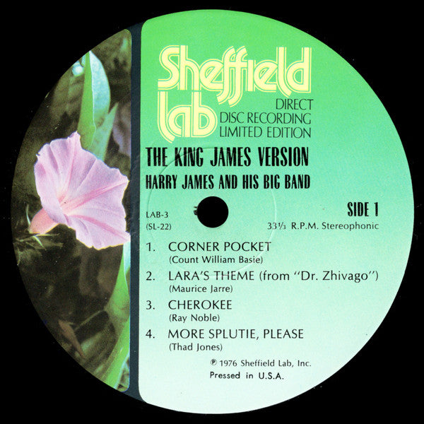 Harry James And His Big Band : The King James Version (LP, Album, Ltd, Gat)