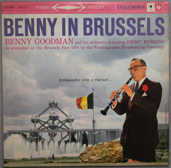 Benny Goodman And His Orchestra Featuring Jimmy Rushing : Benny In Brussels Vol. II (LP, Album)