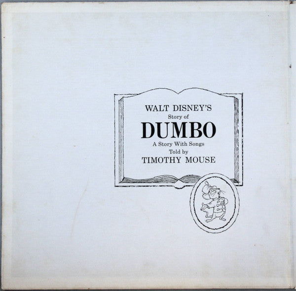 Timothy Mouse : Walt Disney's Story Of Dumbo (LP, Album, Mono, Gat)