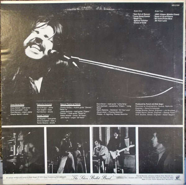 Bob Seger : Seven (LP, Album, San)