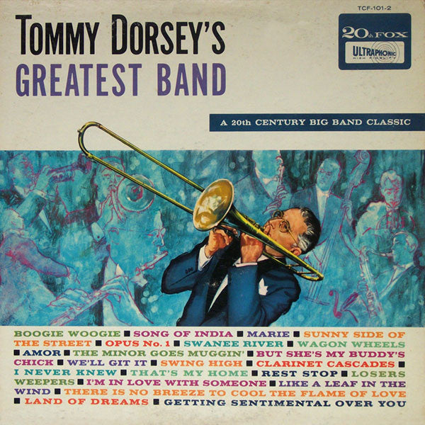 Tommy Dorsey And His Orchestra : Tommy Dorsey's Greatest Band (2xLP, Album, Mono)