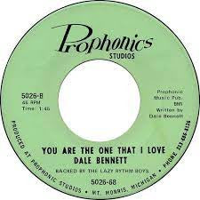 Dale Bennett (4) : Love Is Gone / You Are The One That I Love (7")