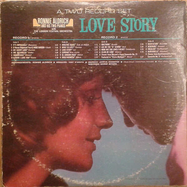 Ronnie Aldrich And His Two Pianos : Love Story (2xLP)