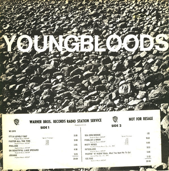 The Youngbloods : Rock Festival (LP, Album, Promo)