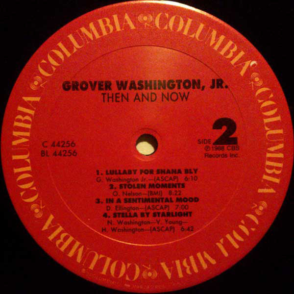 Grover Washington, Jr. : Then And Now (LP, Album)