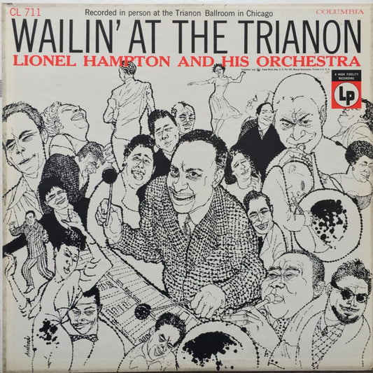 Lionel Hampton And His Orchestra : Wailin' At The Trianon (LP, Album, Mono, Hol)