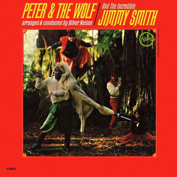 Jimmy Smith : Peter & The Wolf (LP, Album, Mono, Gat)