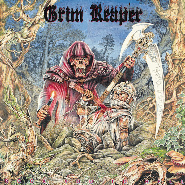 Grim Reaper (3) : Rock You To Hell (LP, Album)