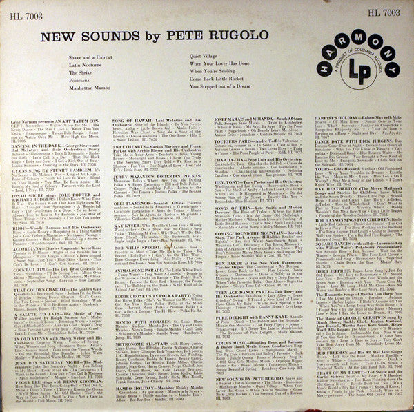Pete Rugolo : New Sounds (LP, Album)