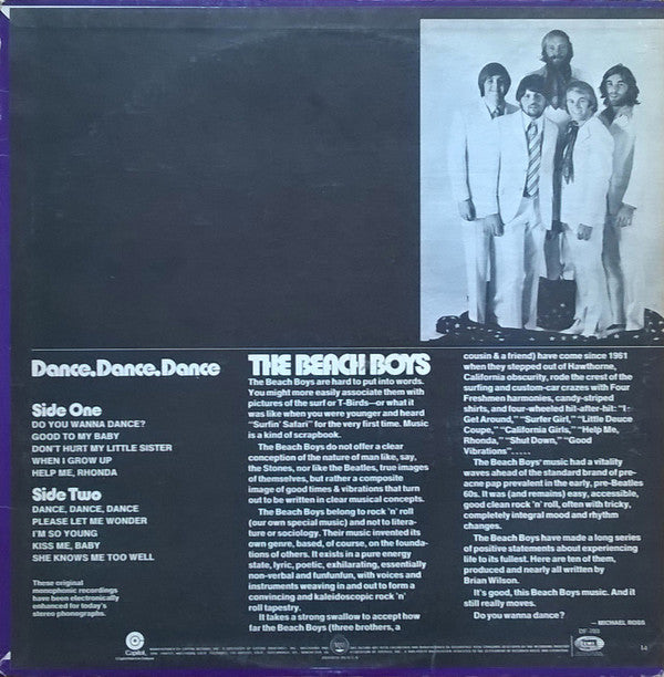 The Beach Boys : Dance, Dance, Dance (LP, Album, RE, ✲ L)