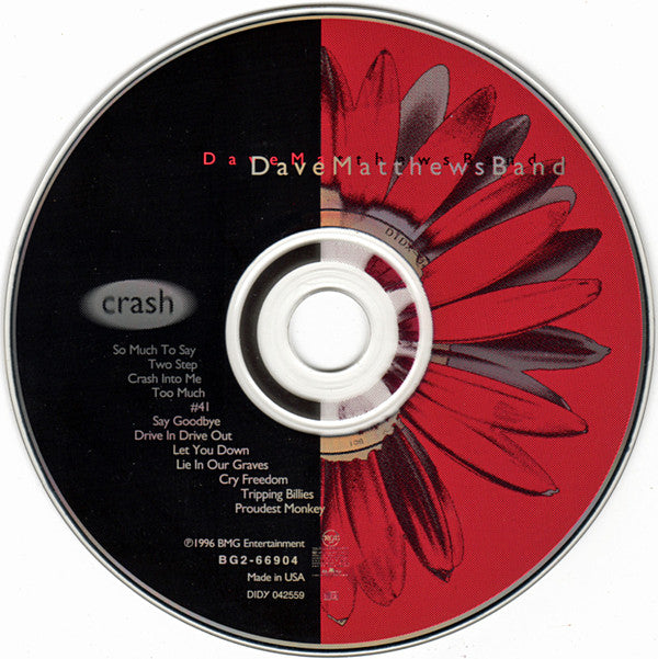 Dave Matthews Band : Crash (CD, Album, Club, Spr)