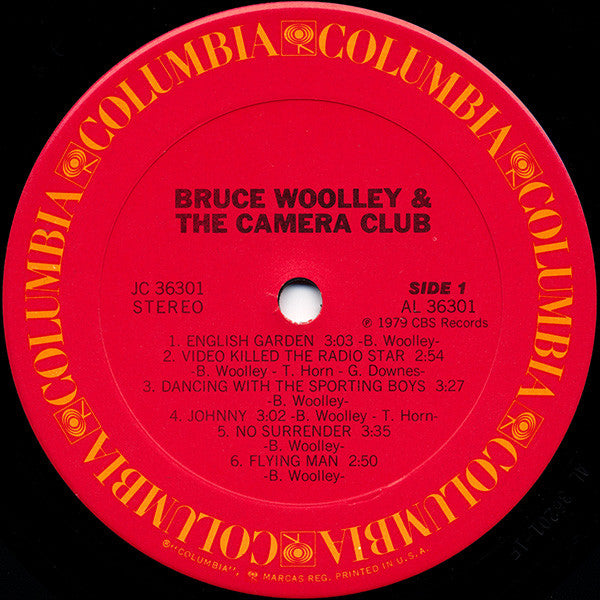 Bruce Woolley And The Camera Club : Bruce Woolley & The Camera Club (LP, Album, San)