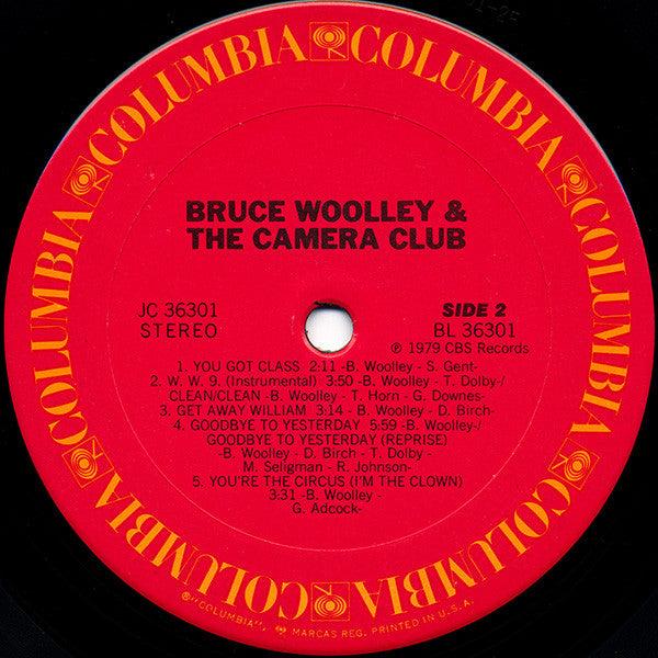 Bruce Woolley And The Camera Club : Bruce Woolley & The Camera Club (LP, Album, San)