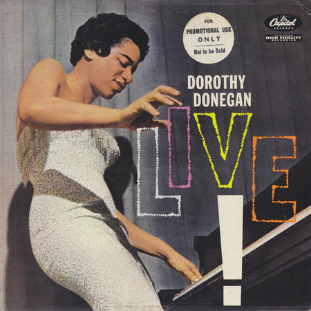 Dorothy Donegan : Live (LP, Mono)