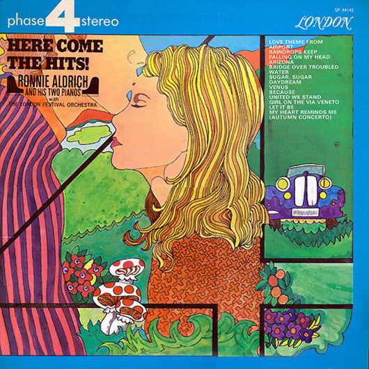 Ronnie Aldrich And His Two Pianos With The London Festival Orchestra : Here Come The Hits! (LP, Album, Ter)