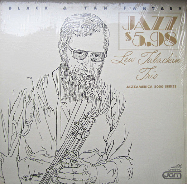 Lew Tabackin Trio : Black & Tan Fantasy (LP, Album, RE)