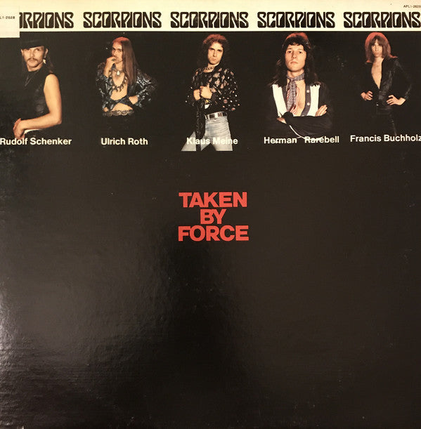 Scorpions : Taken By Force (LP, Album, Ind)