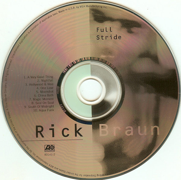 Rick Braun : Full Stride (CD, Album)